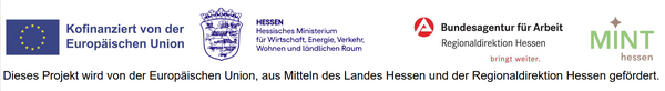 EU-Logo und Projektförderung